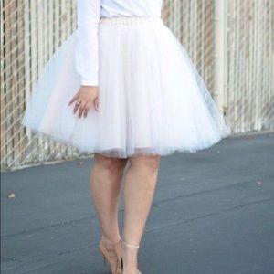 NWOT Tulle Skirt